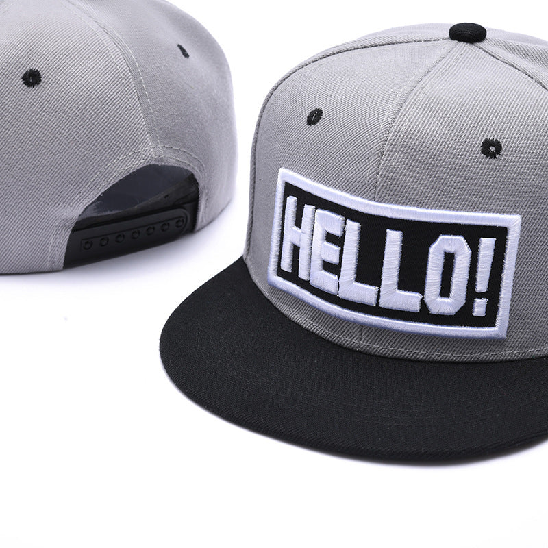 Wholesale Acrylic Simple Letter Baseball Cap